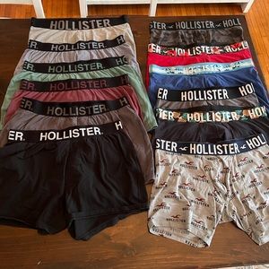 Used Men’s HOLLISTER Classic underwear (12 total)